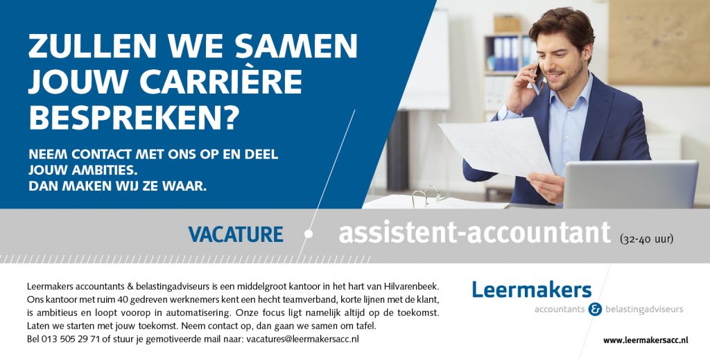 vacature assistent-accountant